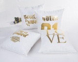 Bronzing Cushion Cover