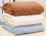 Jacquard Knit Throw Blanket