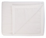 Wool throw blanket