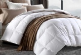High quality down duvet, sewn through box