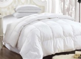 High quality down duvet, sewn through box