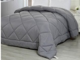 Quilted duvet Microfiber fillings
