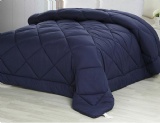 Quilted duvet Microfiber fillings